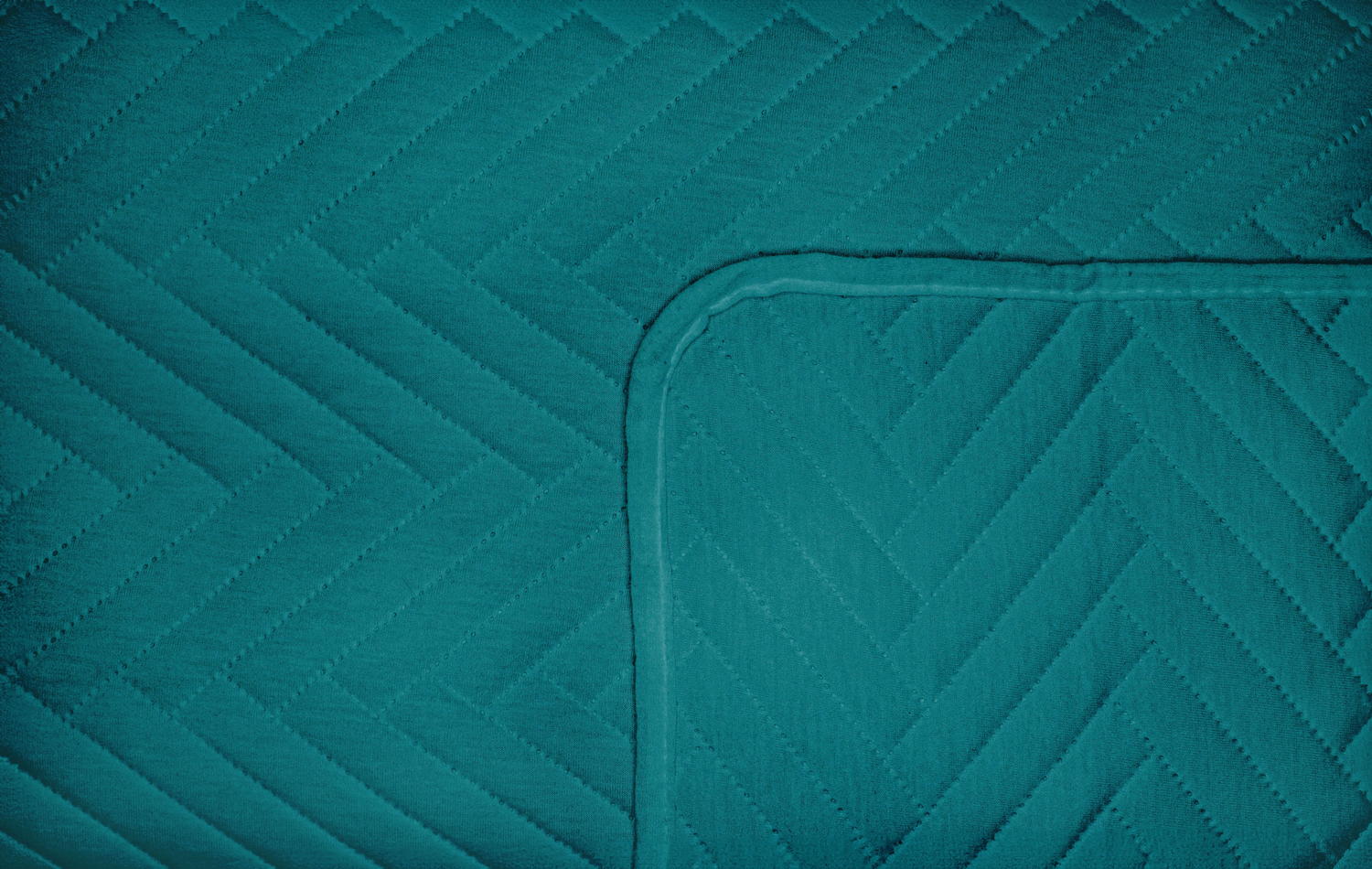 Кувертюра Дунай в цвят - тъмен тюркоаз