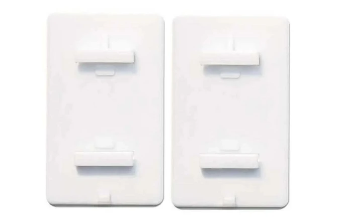 Монтажна планка за неотваряеми прозорци. Мини роло щора с линия, сгъната Ден - Нощ