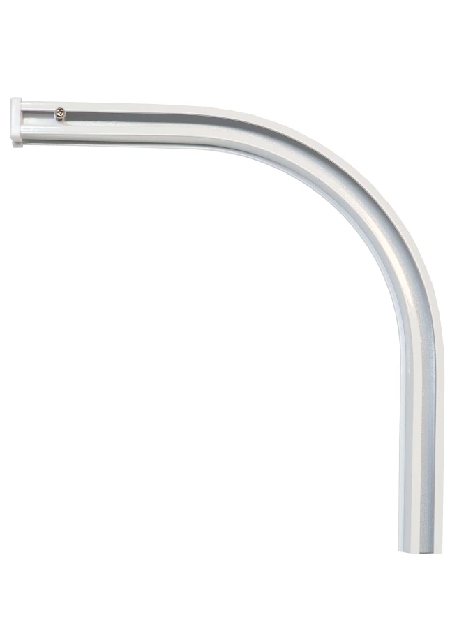 Крайна дъга за алуминиев корниз за таван